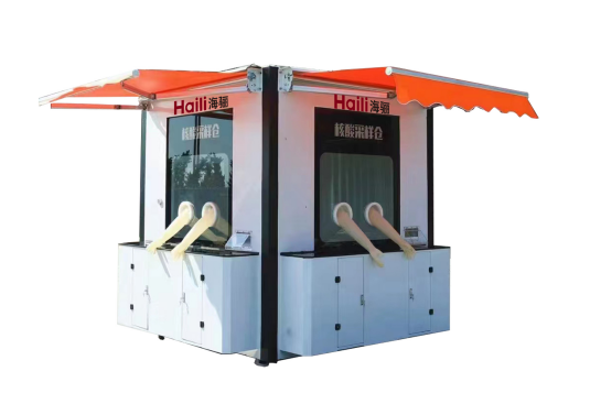 助力15分鐘核酸“采樣圈”，海驪核酸檢測站落地啟用