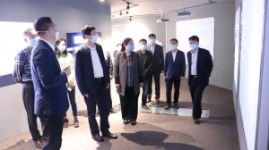 青島市住建局局長(zhǎng)陳勇一行到海驪調(diào)研